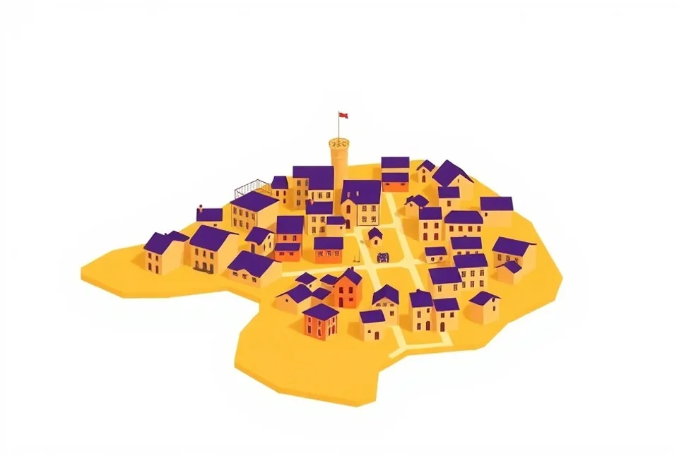 Carte du secteur d'intervention autour de L'Isle-Adam (95290)